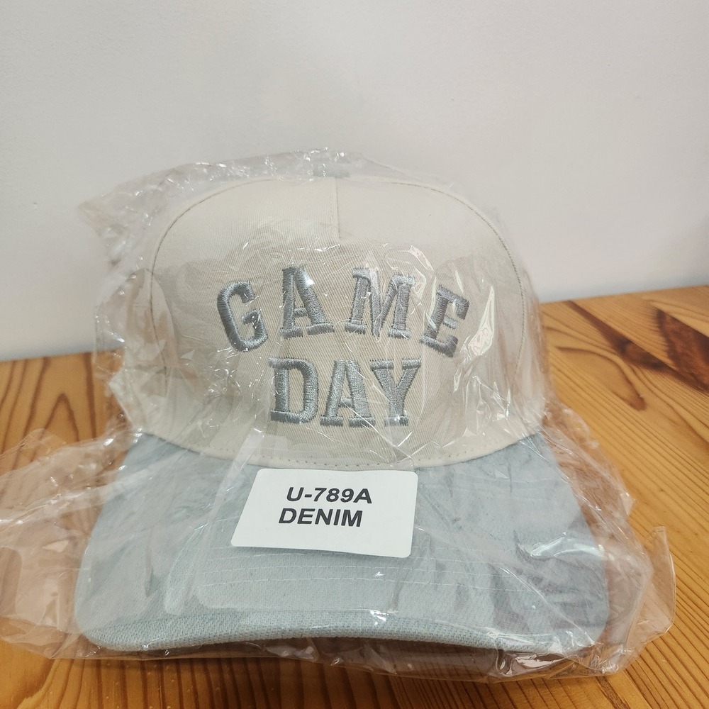 Zenana Cotton 'Game Day' Hat NEW